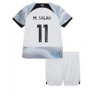 Liverpool Mohamed Salah #11 Fußballbekleidung Auswärtstrikot Kinder 2022-23 Kurzarm (+ kurze hosen)